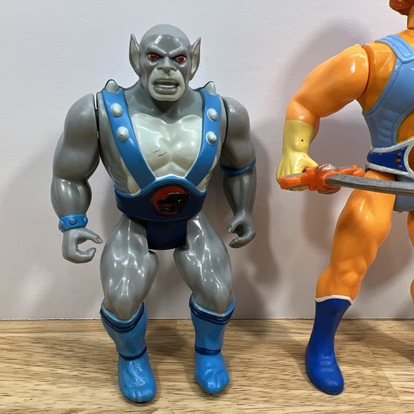 VTG 1985 Thundercats Lion-o Panthro Monkian Mutant Lot Of 3 T. Wolf LJN Toys INC - Picture 2 of 11